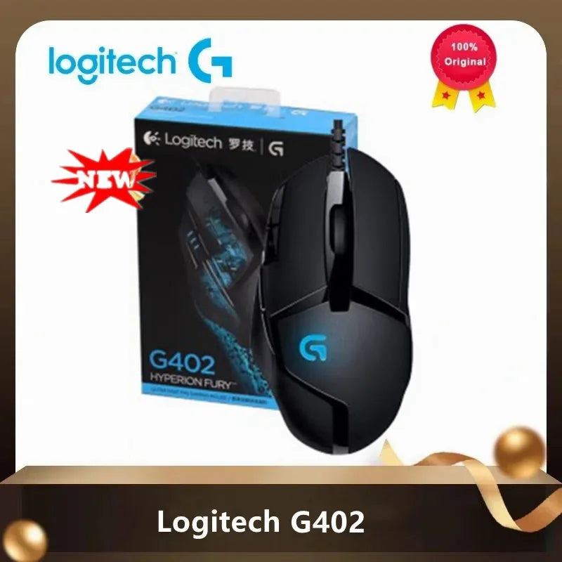 Logitech G402 Wired USB Gaming Mouse 4000DPI for Gamers